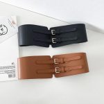 Double-buckle waist belt