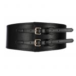 Double-buckle waist belt