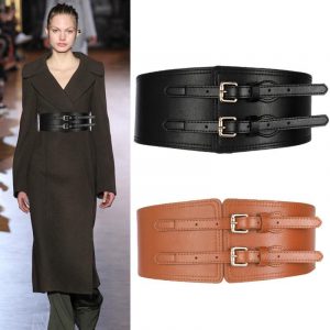 Double-buckle waist belt