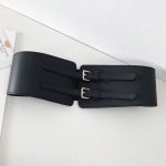 Double-buckle waist belt