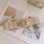 Chic and Versatile Wide Stretch Belt