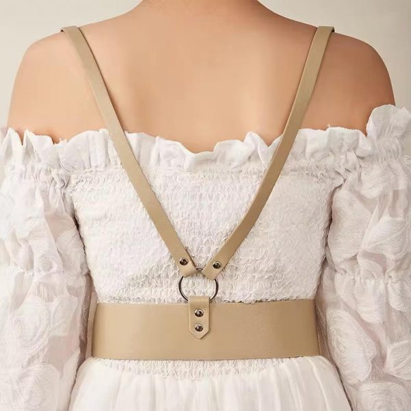 Leather Harness Belt