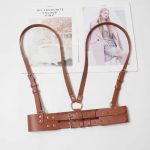 Leather Harness Belt