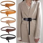 Knot-Style Leather Waist Belts