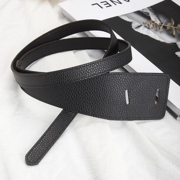 Knot-Style Leather Waist Belts