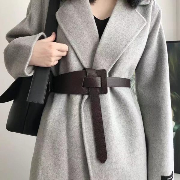 Knot-Style Leather Waist Belts