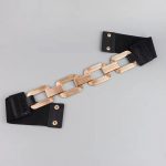 Statement Gold-Link Stretch Belt