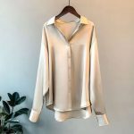 Luxurious Satin Shirts, 4 Elegant Shades