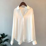 Luxurious Satin Shirts, 4 Elegant Shades