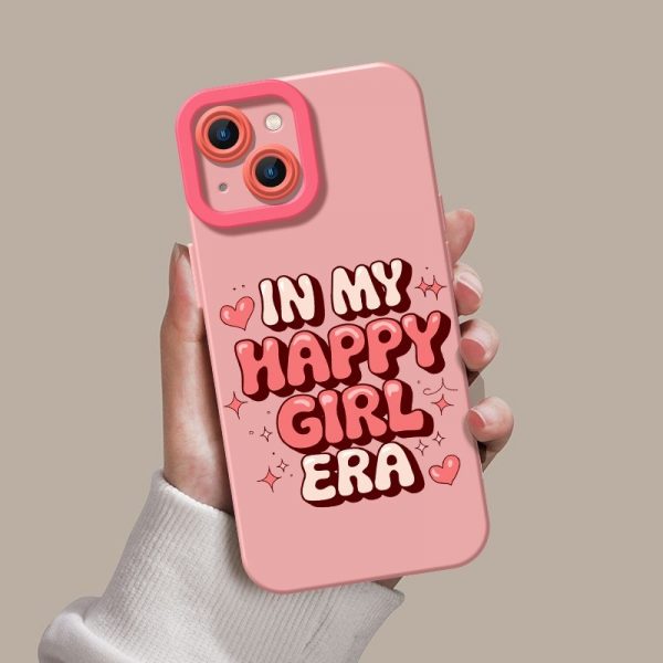 Sweet Era Vibes Silicone Case for Apple iPhone Series