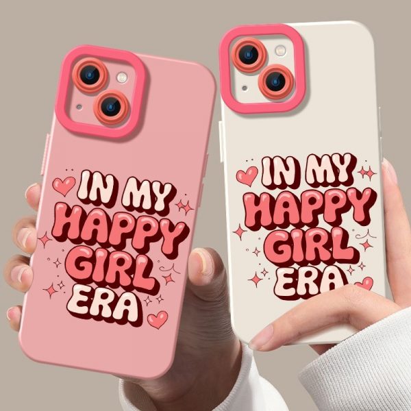 Sweet Era Vibes Silicone Case for Apple iPhone Series