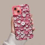 Floral Crush Silicone Case for Apple iPhone Series
