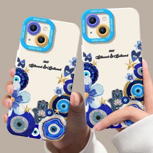 Evil Eye Silicone Case for Apple iPhone Series