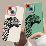 Leopard Luxe Silicone Case for Apple iPhone Series