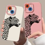 Leopard Luxe Silicone Case for Apple iPhone Series