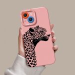 Leopard Luxe Silicone Case for Apple iPhone Series
