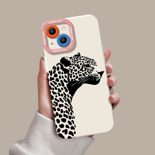 Leopard Luxe Silicone Case for Apple iPhone Series