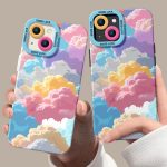 Pastel Sky Silicone Case for Apple iPhone Series