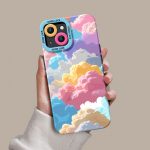 Pastel Sky Silicone Case for Apple iPhone Series