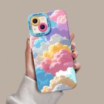 Pastel Sky Silicone Case for Apple iPhone Series