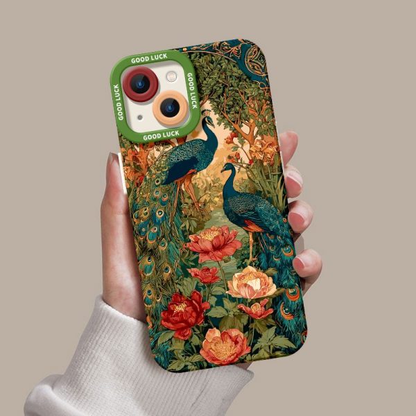 Botanical Royal Silicone Case for Apple iPhone Series