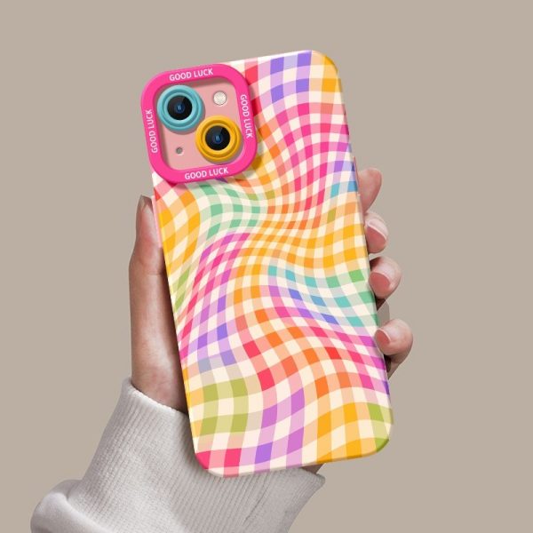 Pop Color Waves Silicone Case for Apple iPhone Series