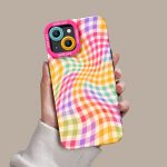 Pop Color Waves Silicone Case for Apple iPhone Series