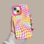 Pop Color Waves Silicone Case for Apple iPhone Series