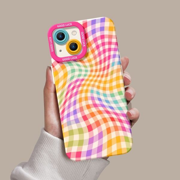 Pop Color Waves Silicone Case for Apple iPhone Series