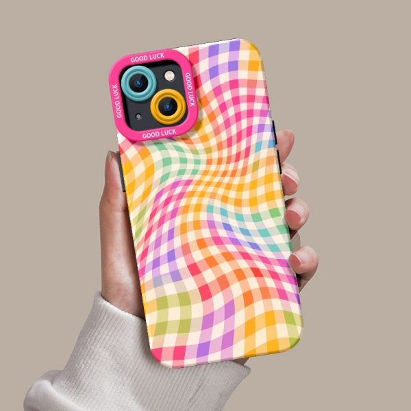 Pop Color Waves Silicone Case for Apple iPhone Series