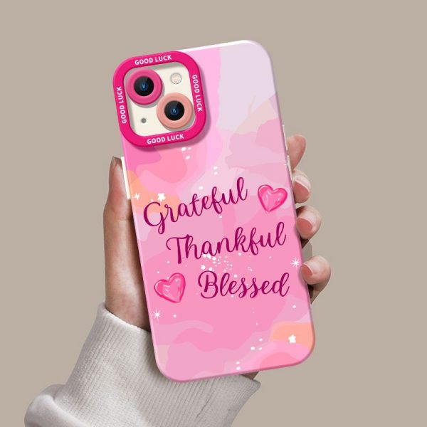 Blush Bloom Silicone Case for Apple iPhone Series