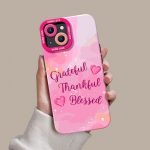 Blush Bloom Silicone Case for Apple iPhone Series