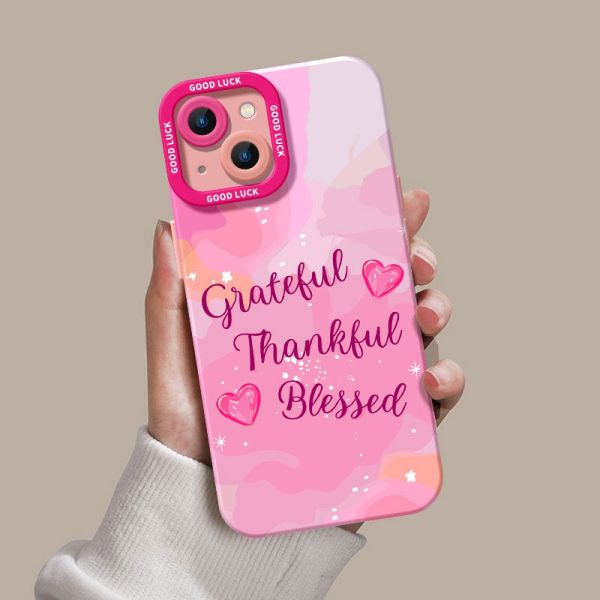 Blush Bloom Silicone Case for Apple iPhone Series