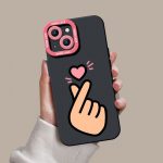 Playful Love Silicone Case for Apple iPhone Series