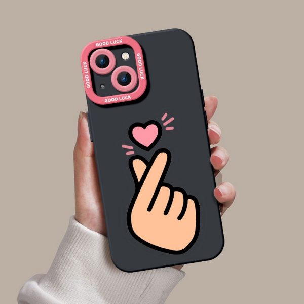 Playful Love Silicone Case for Apple iPhone Series