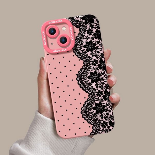 Luxury Bloom Silicone Case for Apple iPhone Series
