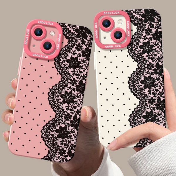 Luxury Bloom Silicone Case for Apple iPhone Series
