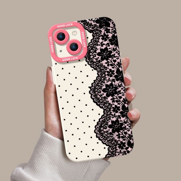 Luxury Bloom Silicone Case for Apple iPhone Series