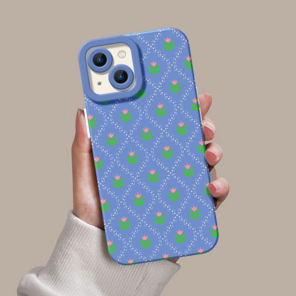 Spring Bloom Vine Silicone Case for Apple iPhone Series
